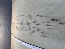 Hagel schade lichtstraat